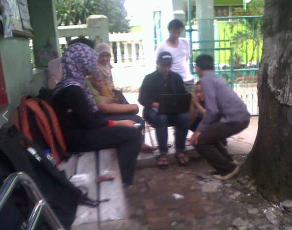 Tempat Ngoding Favorit kita di Kampus D Bekasi